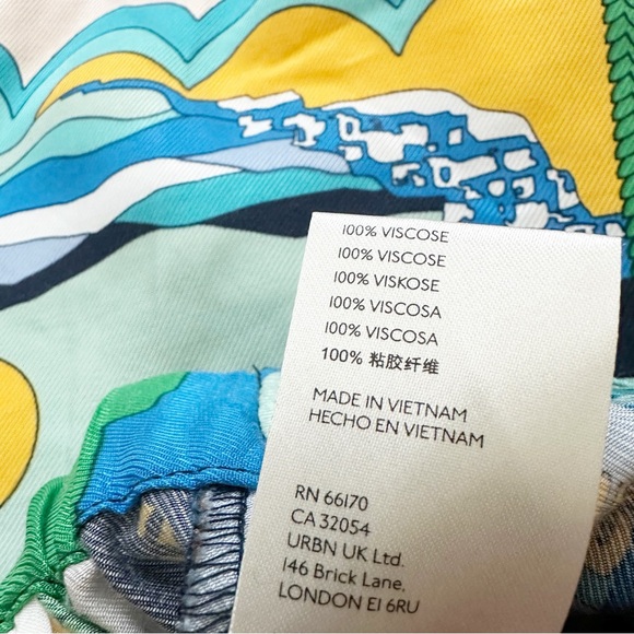 Anthropologie Maeve Sunshine Wide-Leg Pants Size 6 - Picture 12 of 13